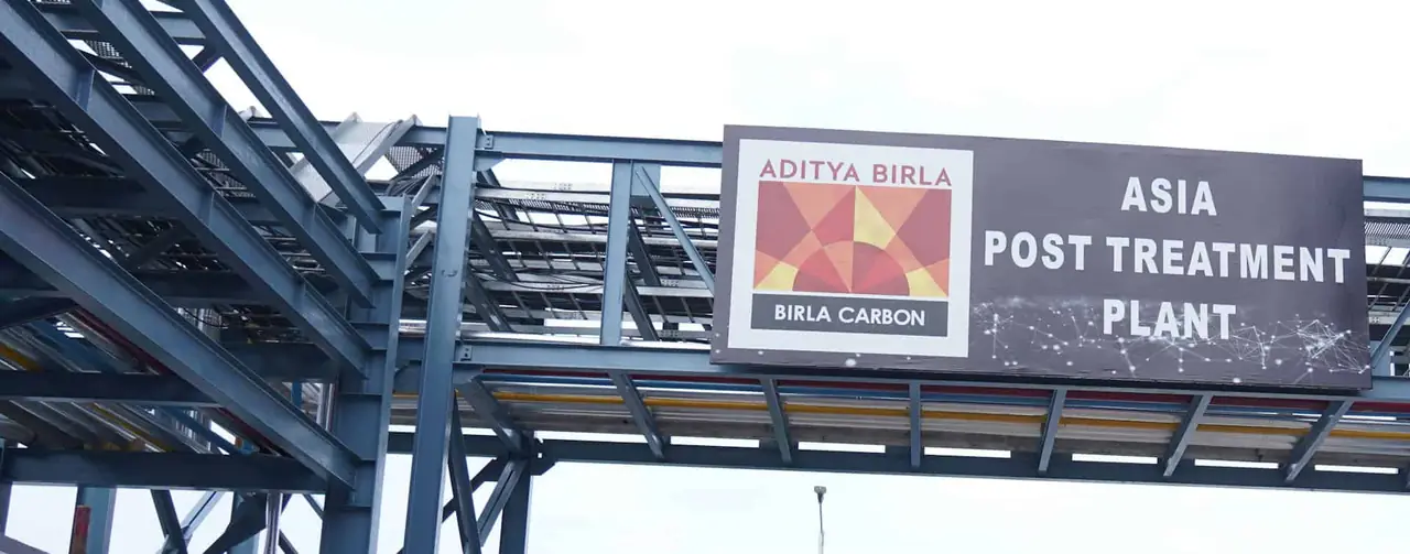 Birla Carbon post treatment plant